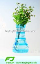 pvc flat fold flower vase
