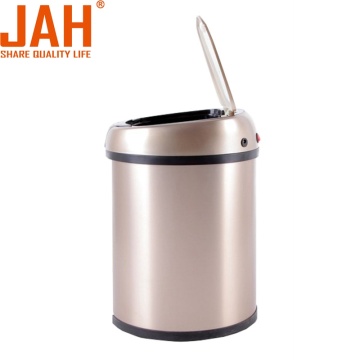 JAH Round Automatic Smart Automatic Trash Bin Dustbin