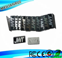 custom metal logo labels for handbags