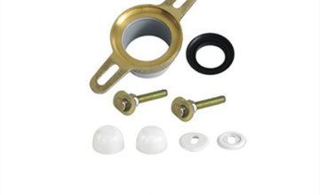 Flange head screw and flange screw for urinal