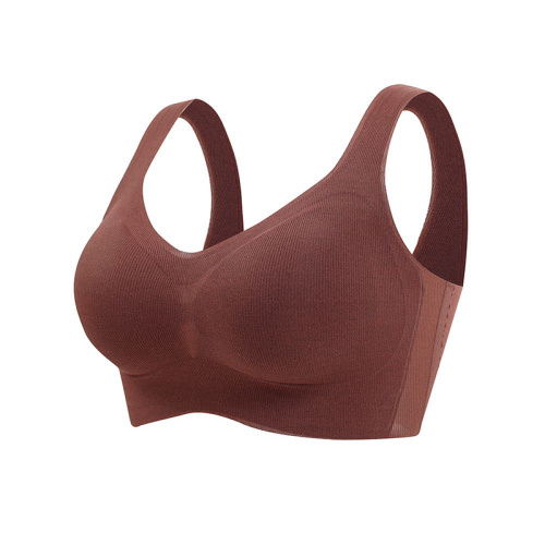 Reggiseno sportivo con canotta senza fili per donna