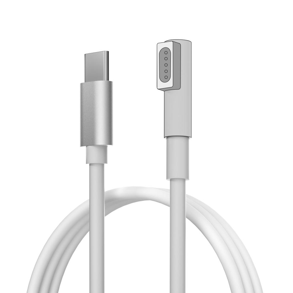 سعر المصنع USB C Type C إلى Magsafe Cable Cable Fast Charging Cables لـ Apple MacBook Air 60W 100W