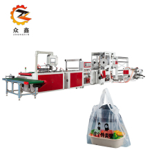 Zhongxin Factory Rope threading Shopping Plastic Bag making equipment