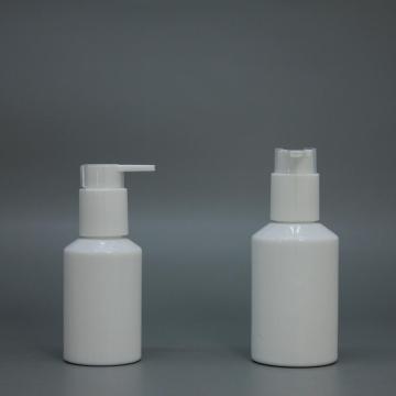 Opal Glass Bottles with Lotion Pumps