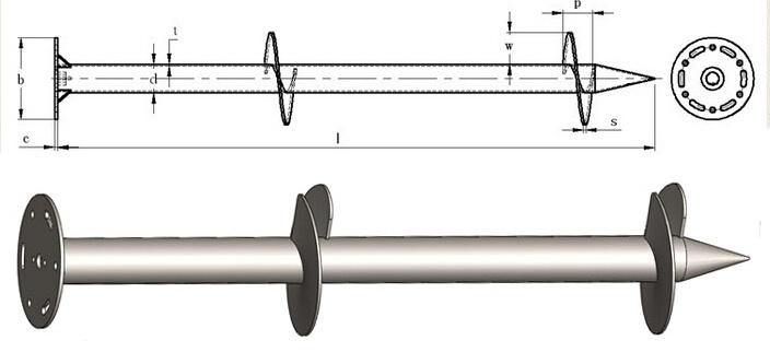 screw pile design