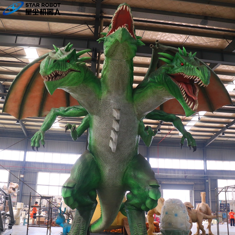 Phim hoạt hình rồng châu Âu cho các điểm tham quan của công viên chủ đề Animatronic European Dragon for Theme Park Attractions
