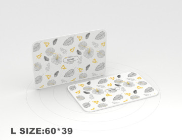 2018 Treading New Arrival Colorful Diatomite Bath Mat