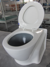 Railway coach Vacuum Toilet system