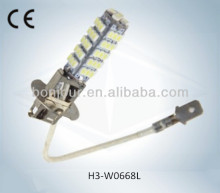 68SMD 3020 1206 h3 led fog light auto led fog led lamp