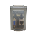 RJ45 USB D-SUB Industrial frontpanelgränssnittsuttag