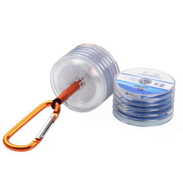 Clear Nylon Fly Fishing Tippet Line with Aluminum Alloy Tippet Holder
