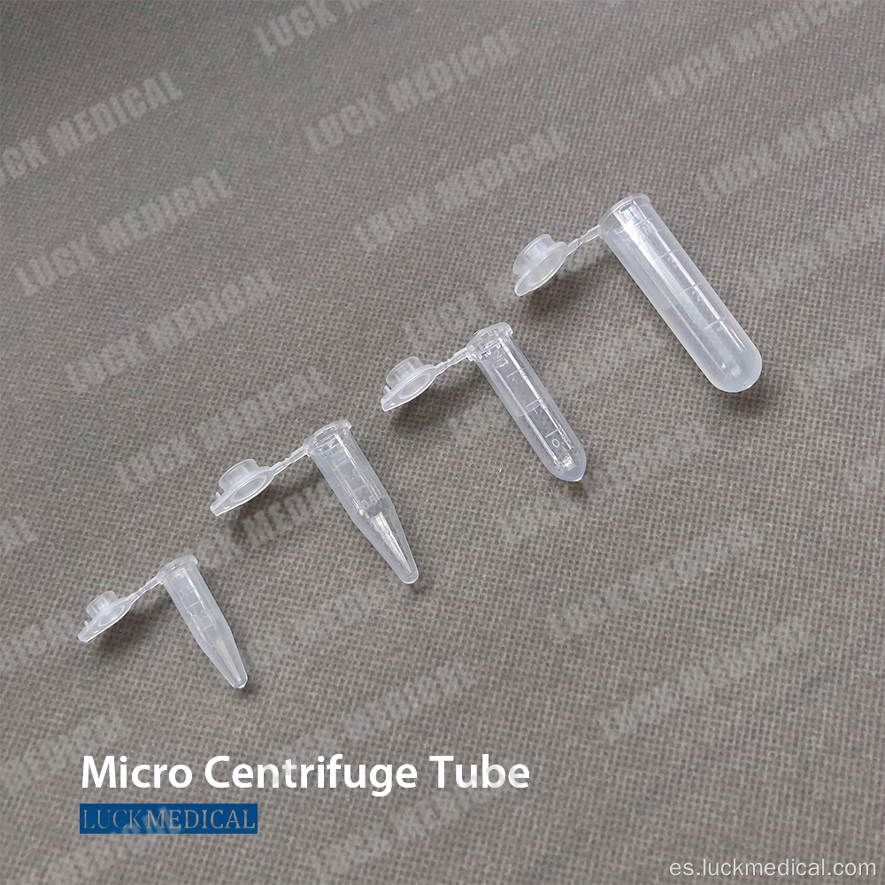 Tubo de microcentrífuga 2 ml MCT