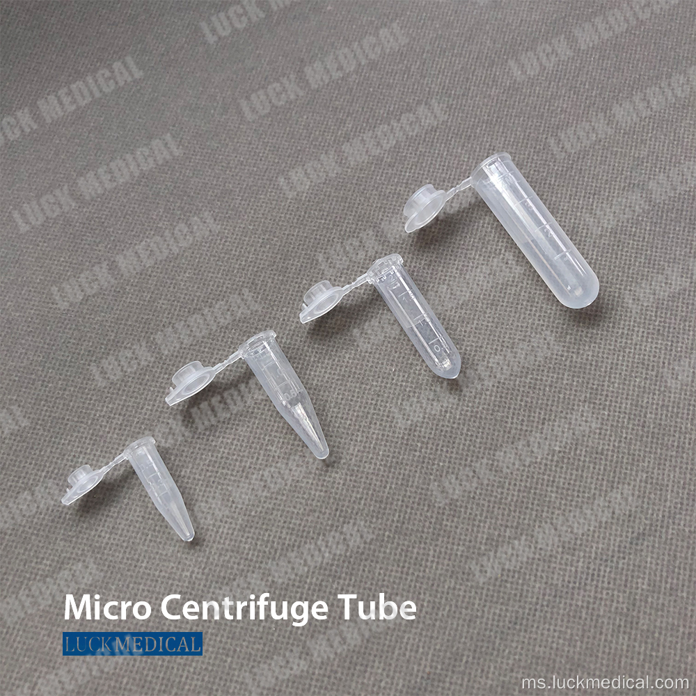 0.5ml tiub microcentrifuge mct