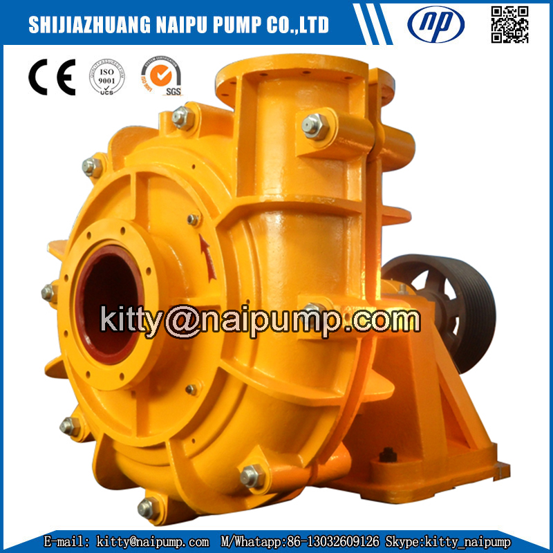 Naipu® AH metallfodrade slurrypumpar