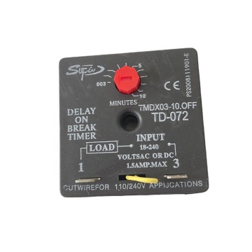 Refrigerator Defrost Timer and Delay Switch Accessories for 110V Systems