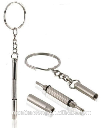 mini screwdriver keychain screwdriver function phillips screwdriver