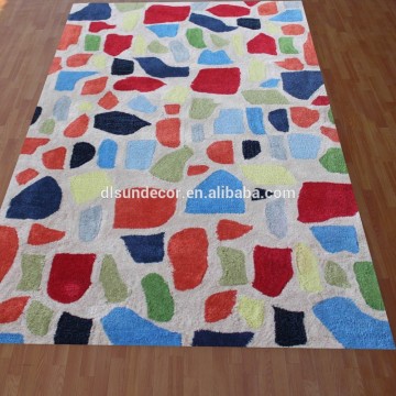 100% polyester sculptured cheap area rugs