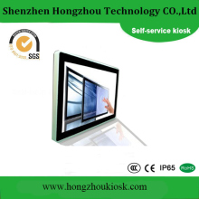 LCD Wall Mounted Multi Touch Screen Monitors Kiosk