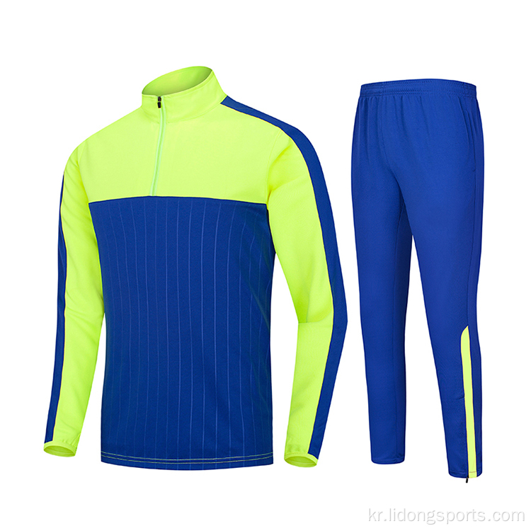 도매 훈련 및 조깅 착용 스포츠웨어 타입 및 건강한 소재 운동 트랙 양복