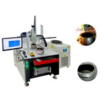 Máquina de cortador de gravação a laser de fibra de metal utensílica