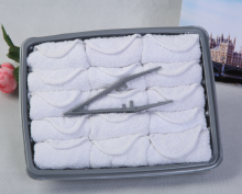 small hot and cold disposable towel