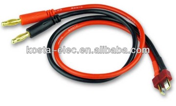 T plug to 4.0mm plug charging wire