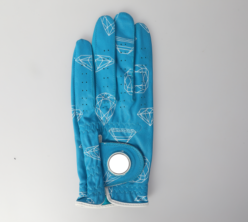 Kolorowe rękawiczki golfowe Cabretta premium
