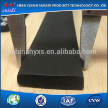 extrusion noise proof EPDM sponge rubber profile