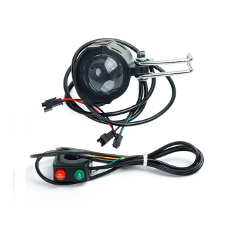 Universal Motorcycle Accessory Kit: Handlebar Switch, Headlight, Horn, & Two-Function Switch