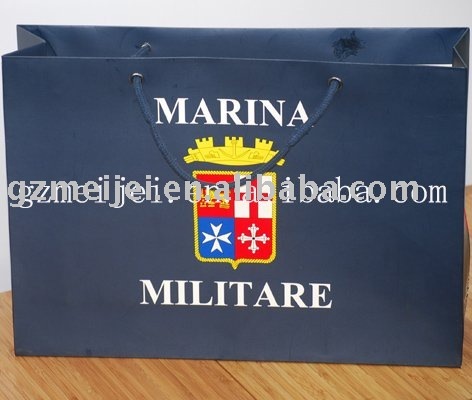 Customized Military Paper Packing Bag