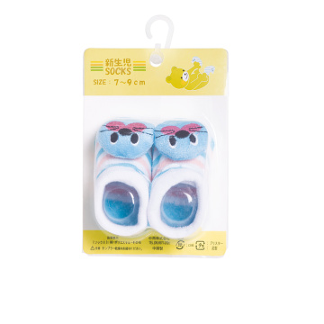 100% coton jolies chaussettes bébé 3D douces