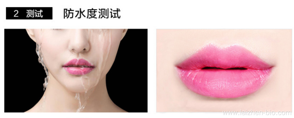 Long lasting moisturizing color changing lip balm