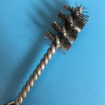 nylon spiral brush/industrial spiral wire brush