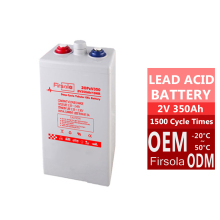 OPZV 2V 350Ah Tubular Plates Flooded Battery for Solar Systems and UPS