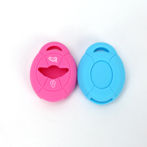 Silicone protecting key case cover for BMW