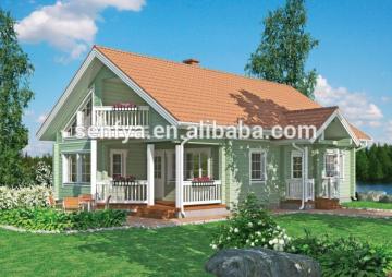 Multifunctional prefabricated wooden houses for wholesales