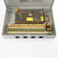 12v 10a 18-channel cctv power supply box