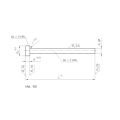 DIN1530 Pini ngumu za Ejector na Kichwa cha Conical