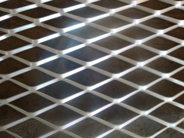Square expanded metal