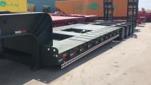 low loader truck trailer 100 tons