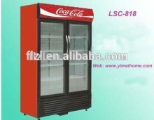 showcase display cooler freezer beverage showcase,commercial beverage cooler