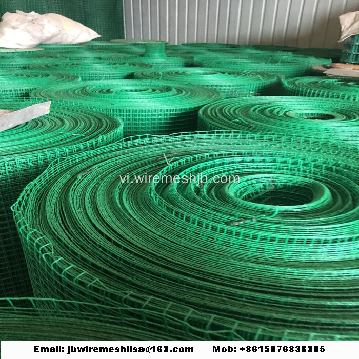 PVC tráng hàn lưới thép cuộn