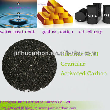 Granulated active carbon