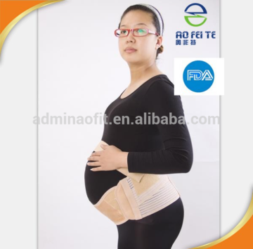 elastic lumbar back support breathable maternity belt for back support