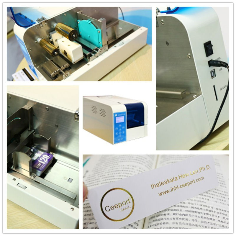 Hot Selling Auto Foil Printer Stamping Machine for Card/PVC Card