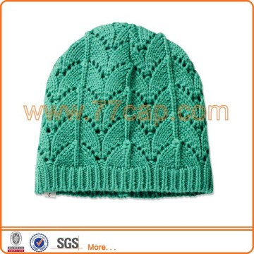 Fashion headwear knit crochet hats for women