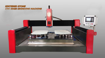 CNC sintered stone quartz glass edge grinding machine