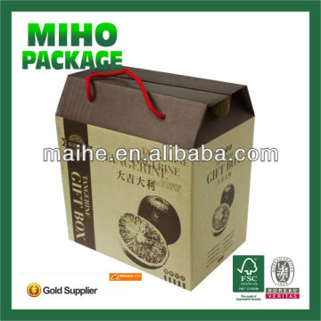 printed fruit strong packing box/kraft fruit strong packing box/set up fruit strong packing box