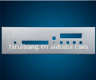CNC Drilling and Punching Audio Front Panel