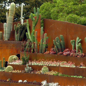 Vintage-Style Corten Steel Landscape Edging Solutions for Municipal Projects